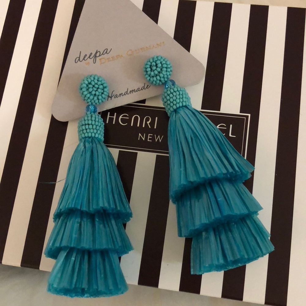 Henri Bendel x Deepa Gurani statement earrings